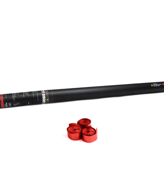 TCM FX - Kézi működtetésű Szalag Ágyú 80cm - Red Metallic